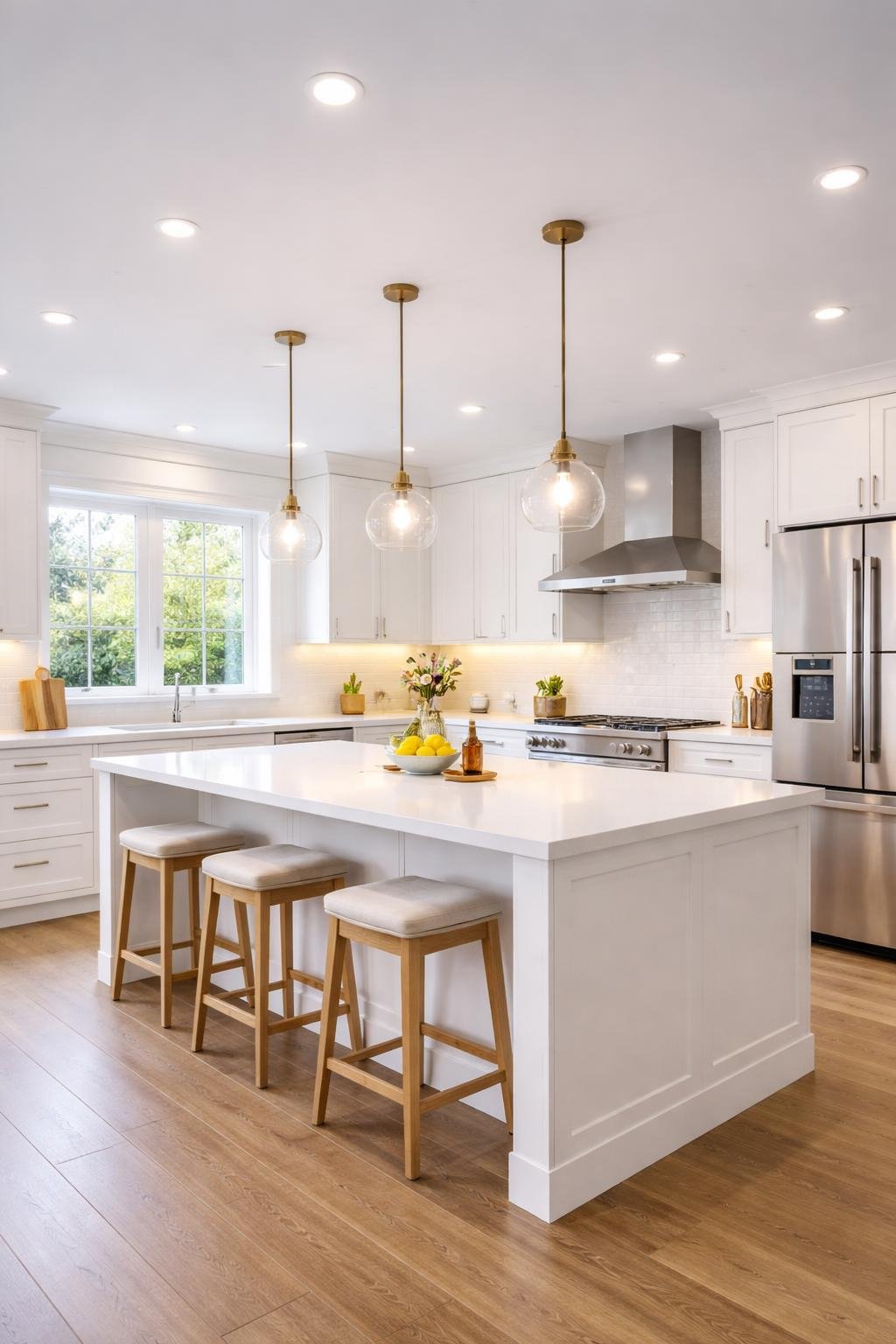 15 Kitchen Lighting Plan Ideas for a Brighter Better Space | Footted