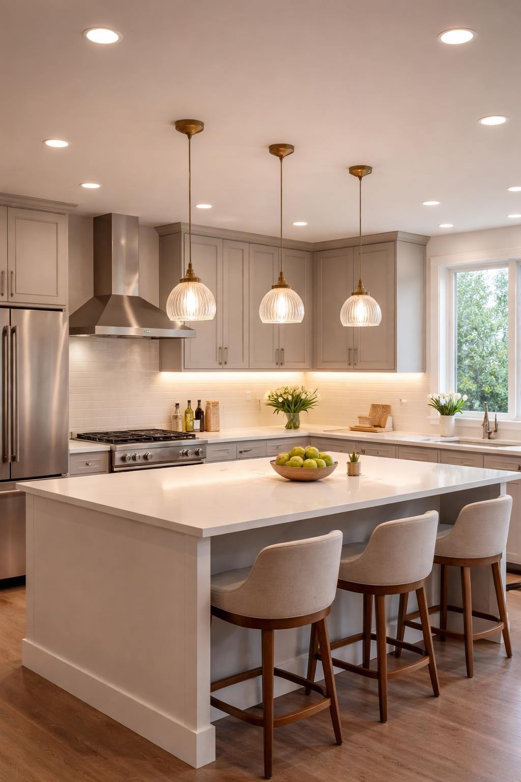 15 Kitchen Lighting Plan Ideas for a Brighter Better Space | Footted