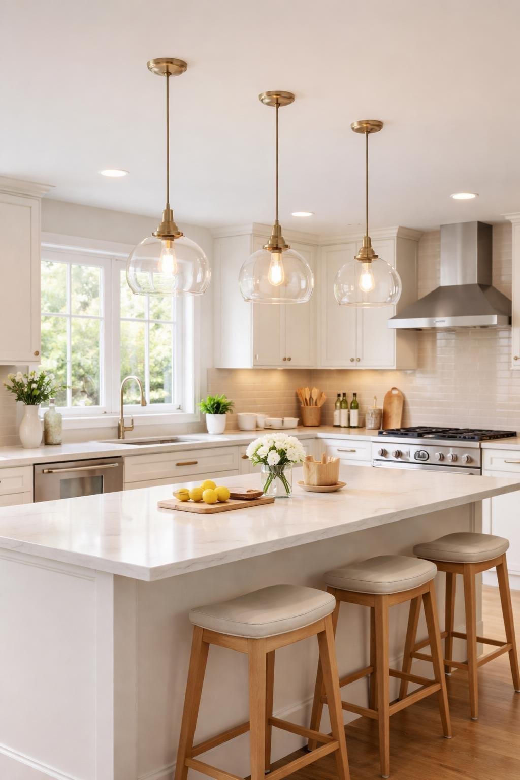 15 Kitchen Lighting Plan Ideas for a Brighter Better Space | Footted