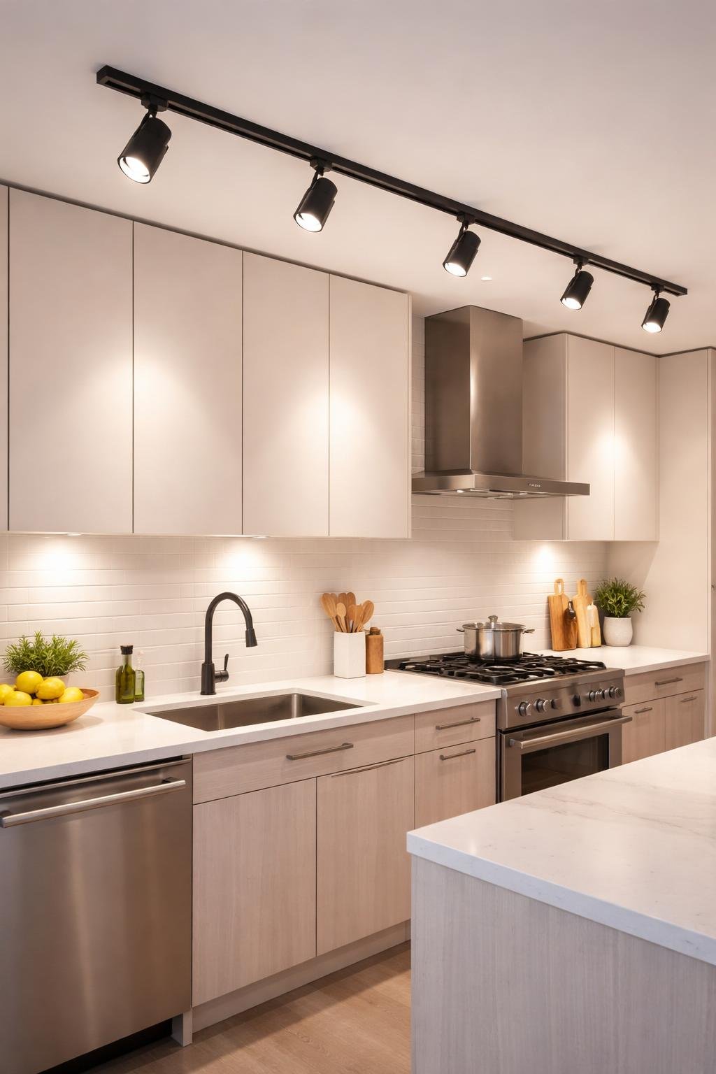 15 Kitchen Lighting Plan Ideas for a Brighter Better Space | Footted