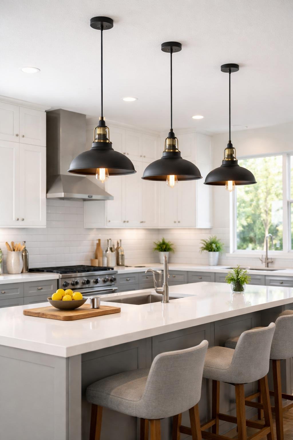 15 Kitchen Lighting Plan Ideas for a Brighter Better Space | Footted