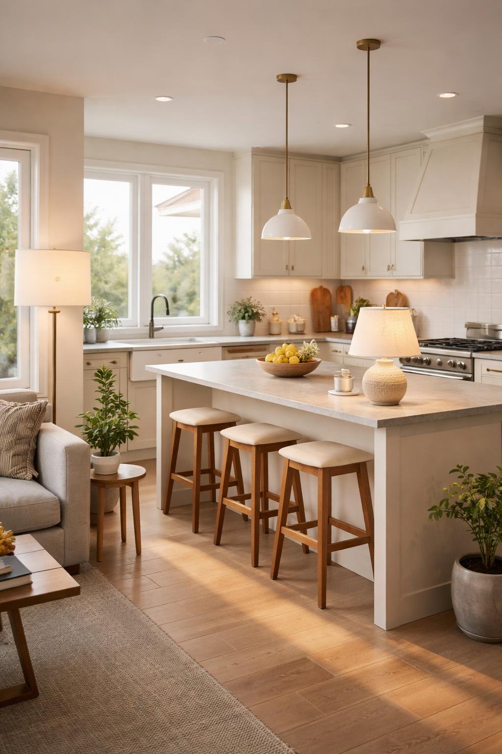 15 Kitchen Lighting Plan Ideas for a Brighter Better Space | Footted