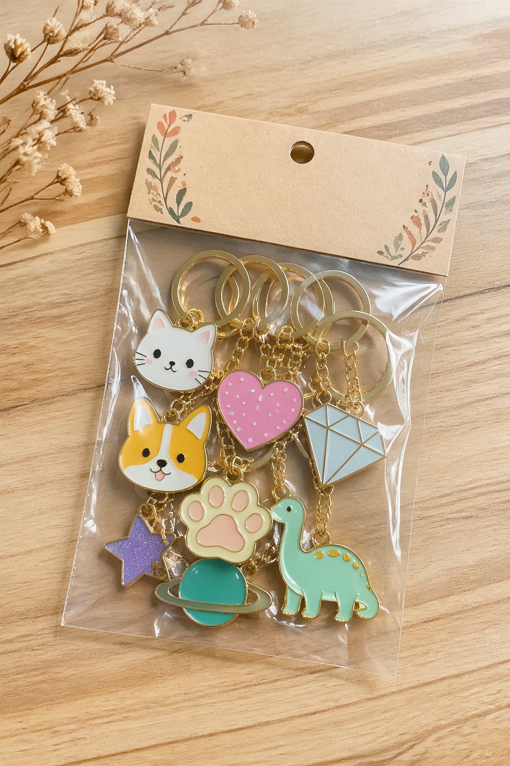 Small Box Keychain 12 Cute Keychain Packaging Ideas for Small Handmade Gifts | Footted