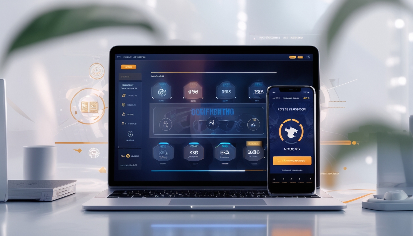 Tampilan perangkat digital dengan aplikasi taruhan sabung ayam online yang menunjukkan fitur lengkap dan pembayaran cepat.