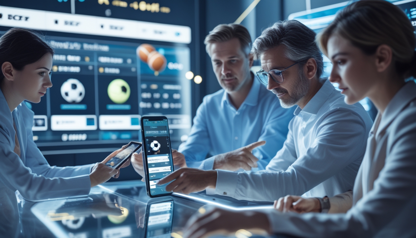Beberapa orang menggunakan perangkat digital untuk bertaruh pada berbagai olahraga dengan tampilan odds tinggi dan pembayaran cepat.