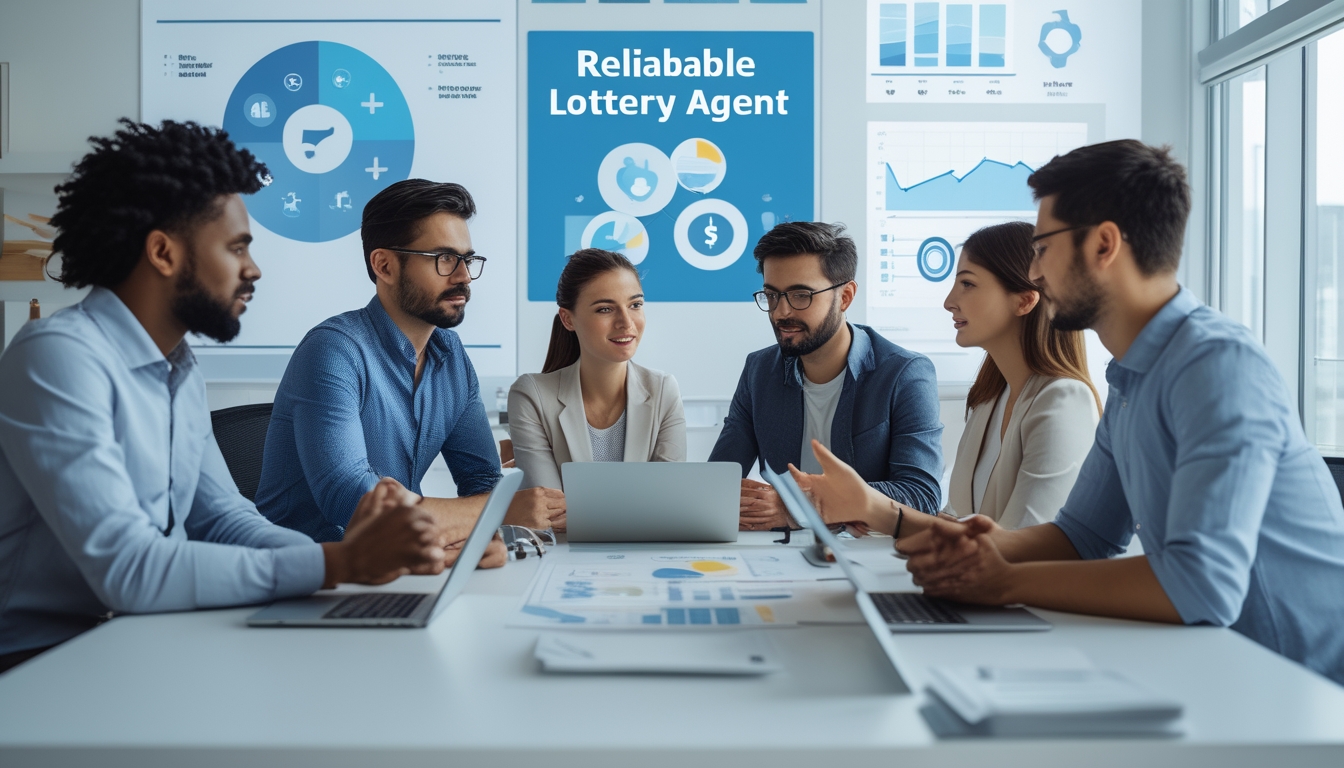 Sekelompok orang dari berbagai latar belakang sedang berdiskusi serius di meja kantor modern dengan laptop dan grafik, menunjukkan perbandingan agen togel untuk pemula dan profesional.