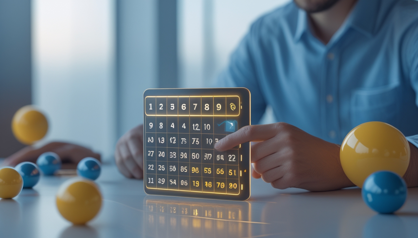 Orang sedang melihat dan menganalisis tiket togel dengan angka yang disorot, menunjukkan peluang jackpot terbesar hari ini.