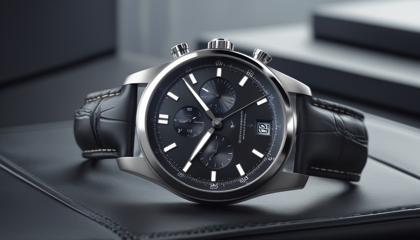 Jam tangan mewah IWC Schaffhausen Pilot 2026 dengan desain modern dan detail teknologi yang terlihat jelas.
