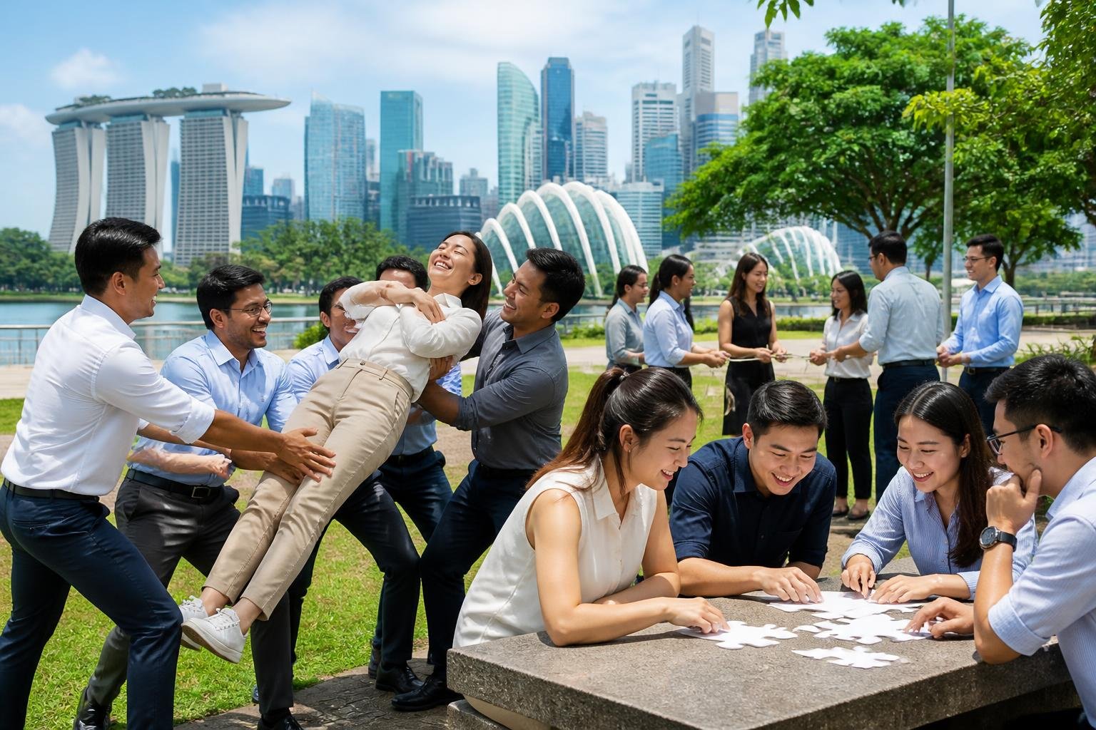 Team Building Activities Singapore: Best Ideas for Corporate Groups ...