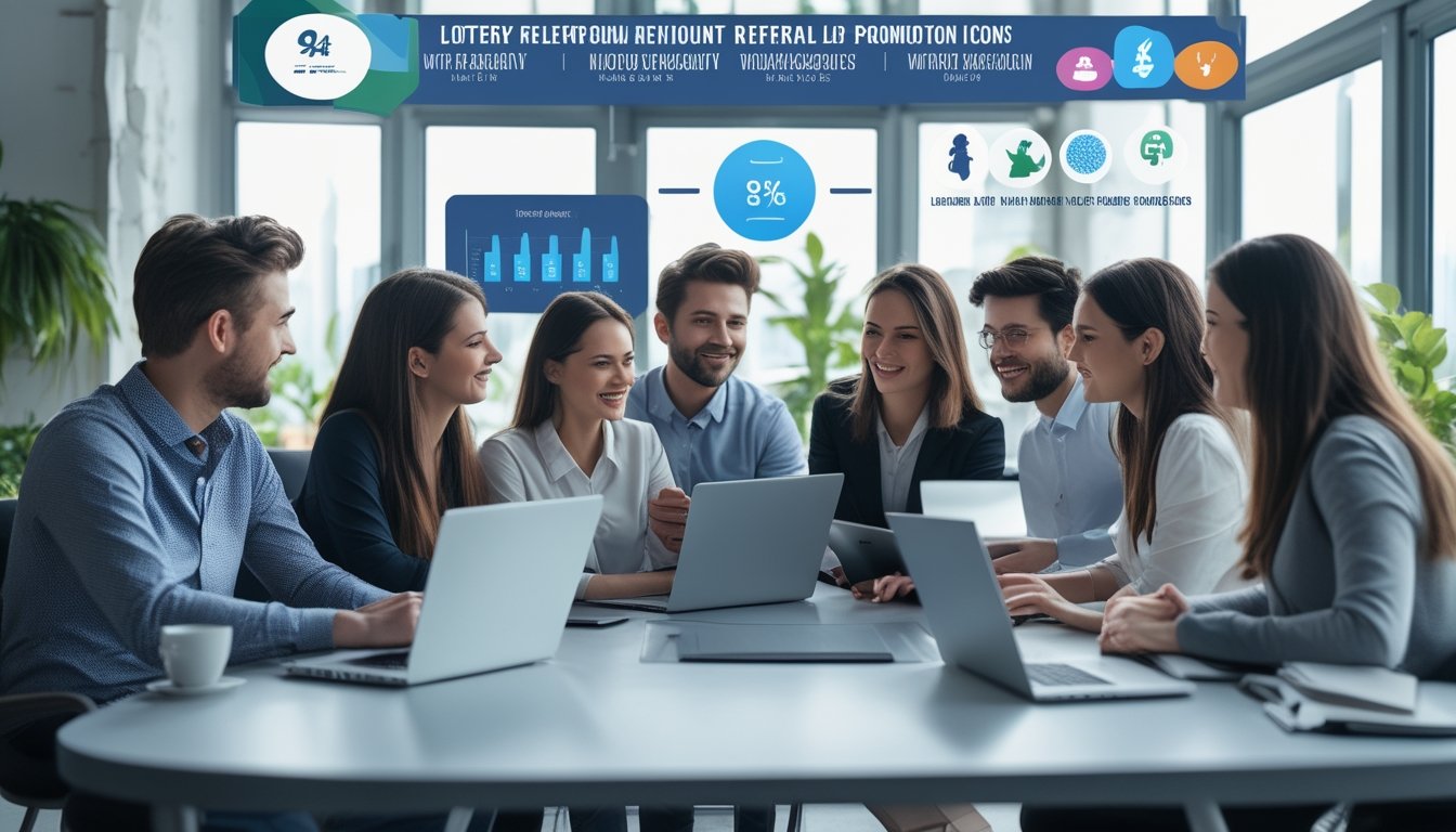 Sekelompok profesional muda sedang bekerja bersama di kantor modern dengan laptop dan perangkat digital.