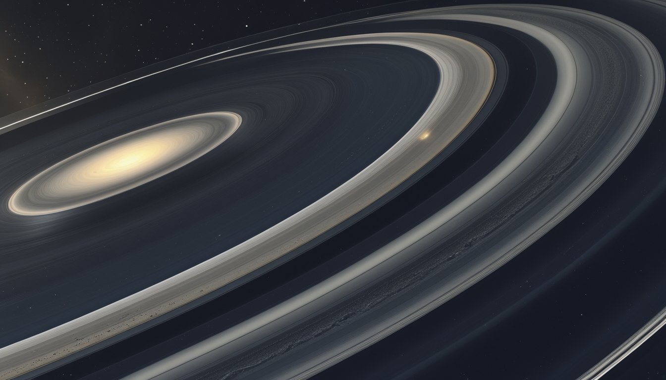 Gambaran planet Saturnus dengan cincin-cincinnya yang luas dan berlapis-lapis di luar angkasa, menunjukkan perubahan dan fenomena terbaru di sekitar cincin pada tahun 2026.