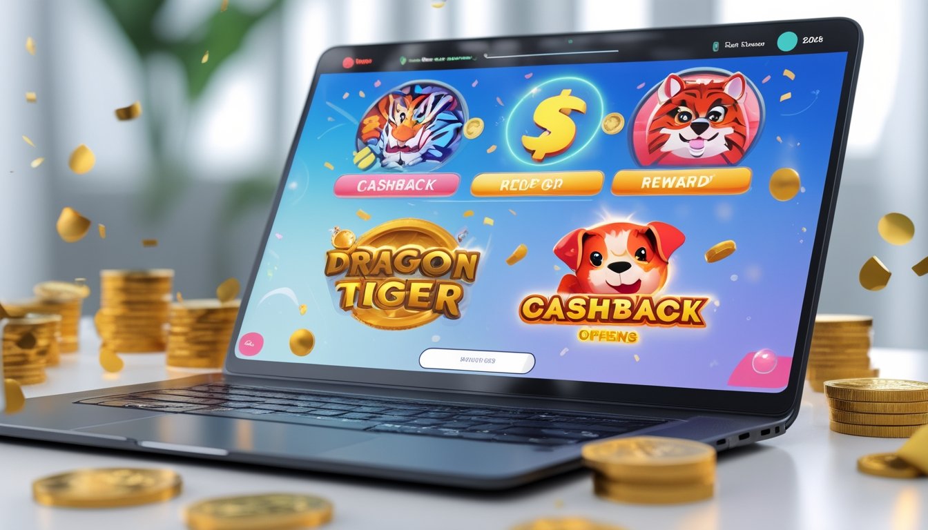 Tampilan perangkat digital dengan ikon cashback dan koin emas yang melambangkan promo cashback populer tahun 2026.