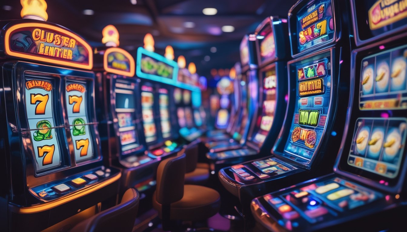 Perbandingan antara mesin slot retro klasik dan permainan slot cluster pays modern dalam dunia taruhan online.