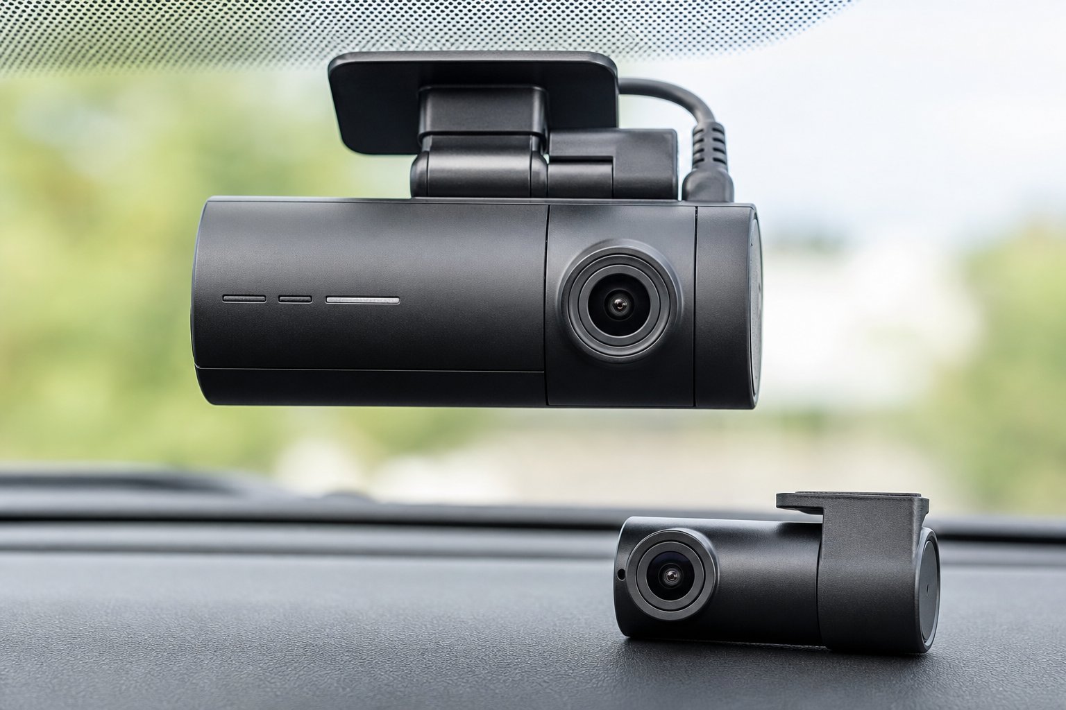 Thinkware Q200 dash cam professionally installed