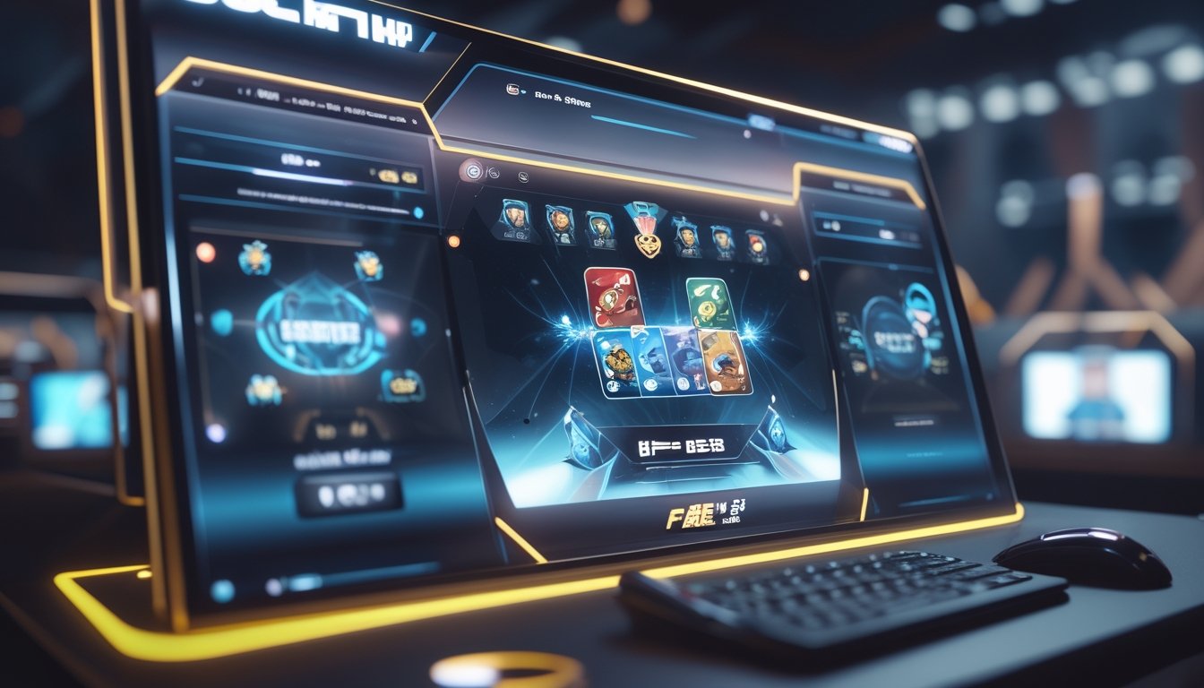Tampilan antarmuka permainan kartu digital Ceme Fighter BOLAHIT 2026 dengan kartu dan efek visual yang hidup di layar.