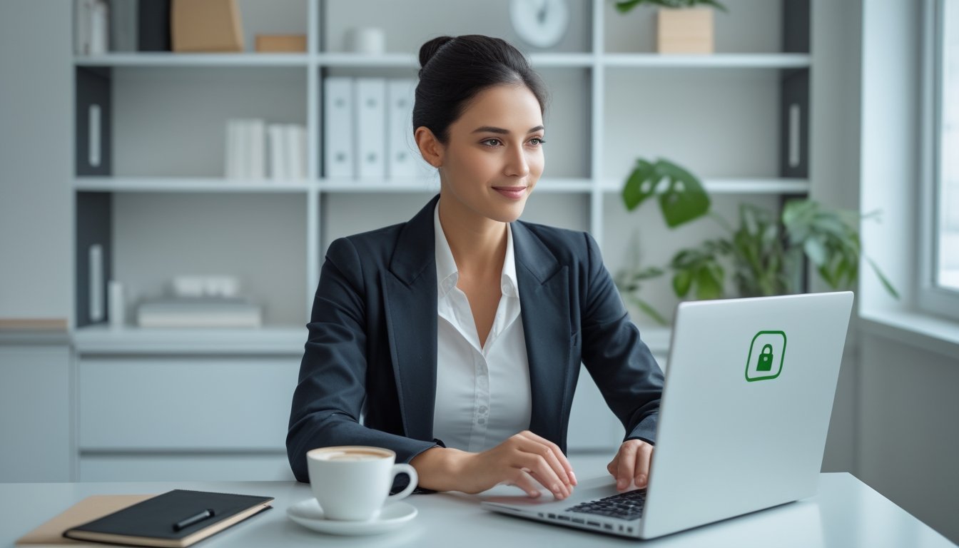 Seseorang duduk di meja dengan laptop, terlihat fokus mencari situs togel online yang aman dan terpercaya.