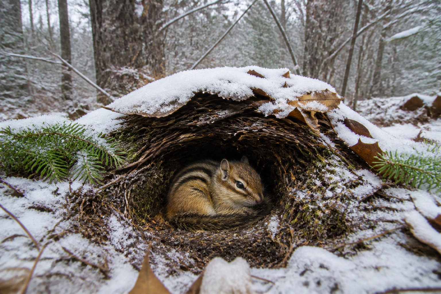 Where Chipmunks Hibernate And How They Survive Winter - Know Animals