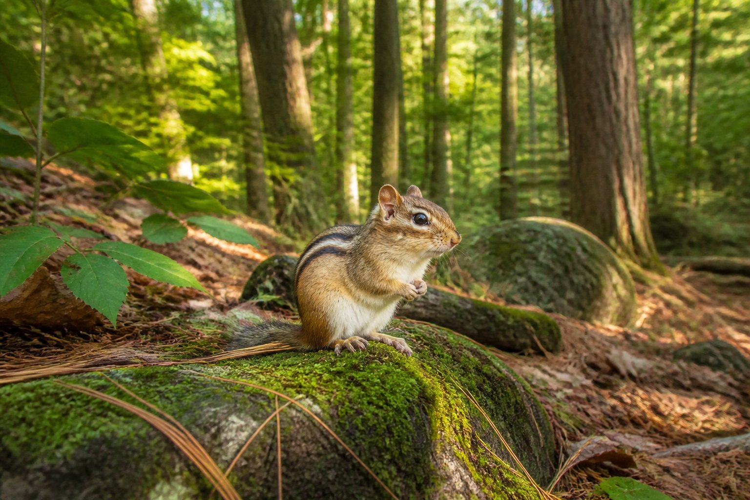 Chipmunk Where They Live: Habitat And Burrow Guide - Know Animals