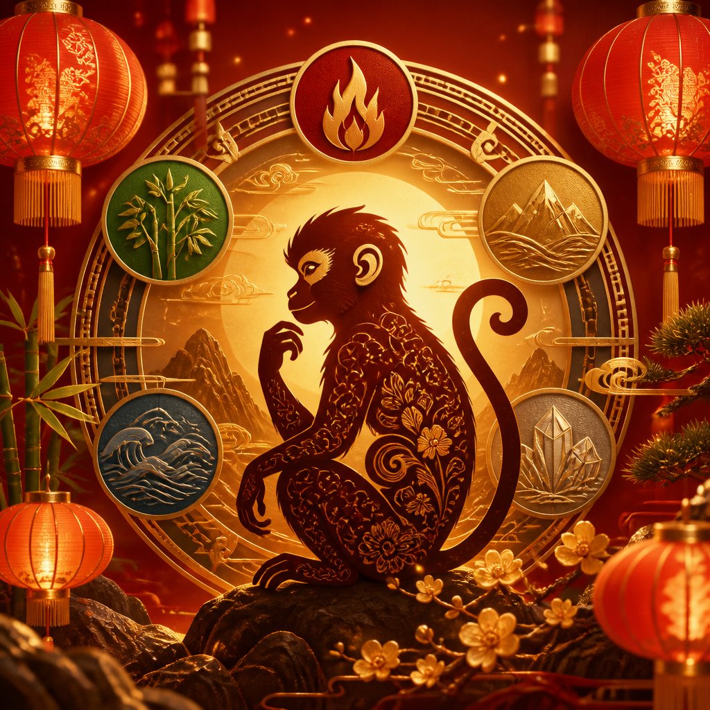 2016 Chinese Zodiac: Fire Monkey Traits, Feng Shui & Destiny