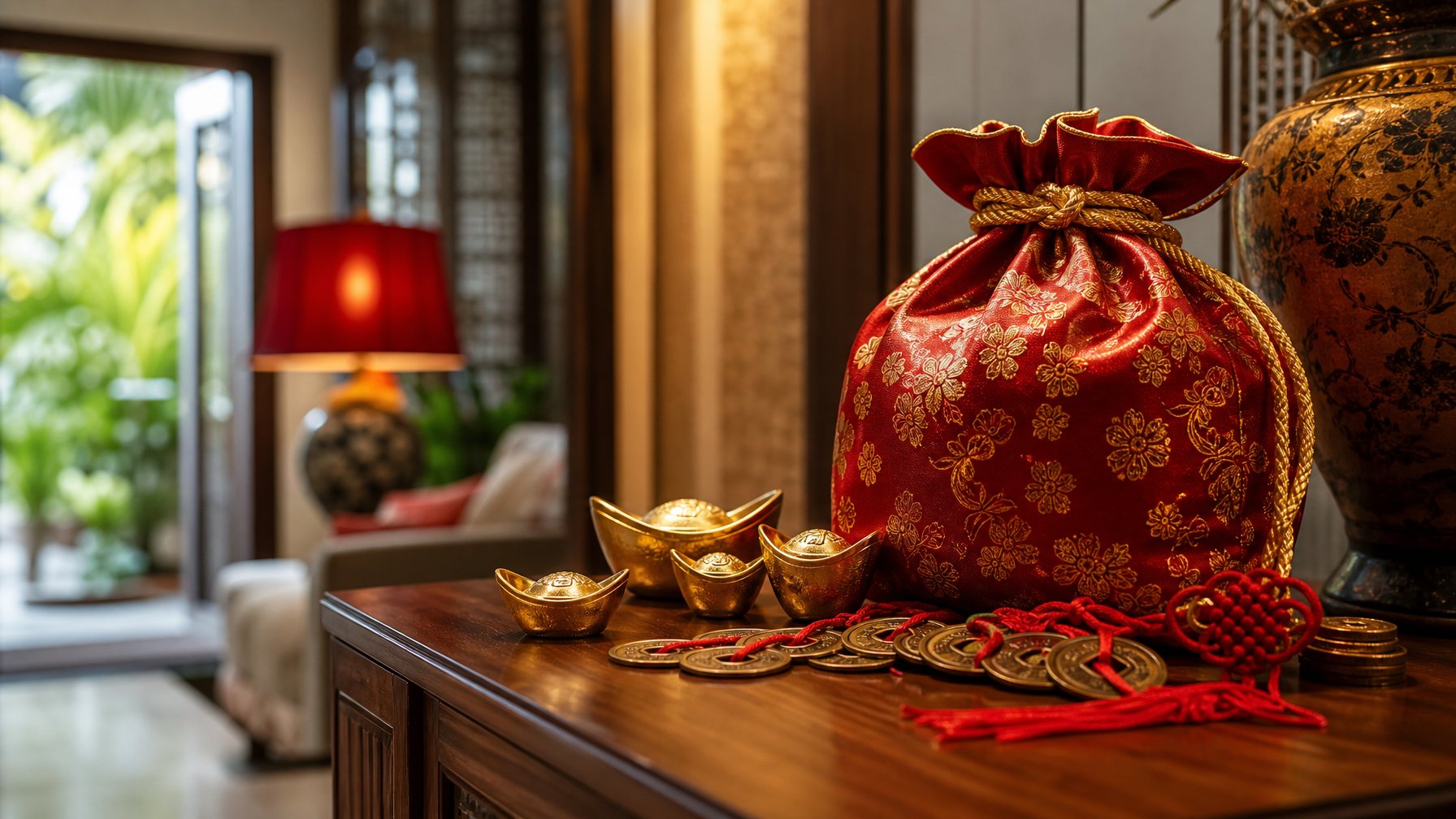 Money Bag Feng Shui: Meaning, Placement & Wealth Activation Guide