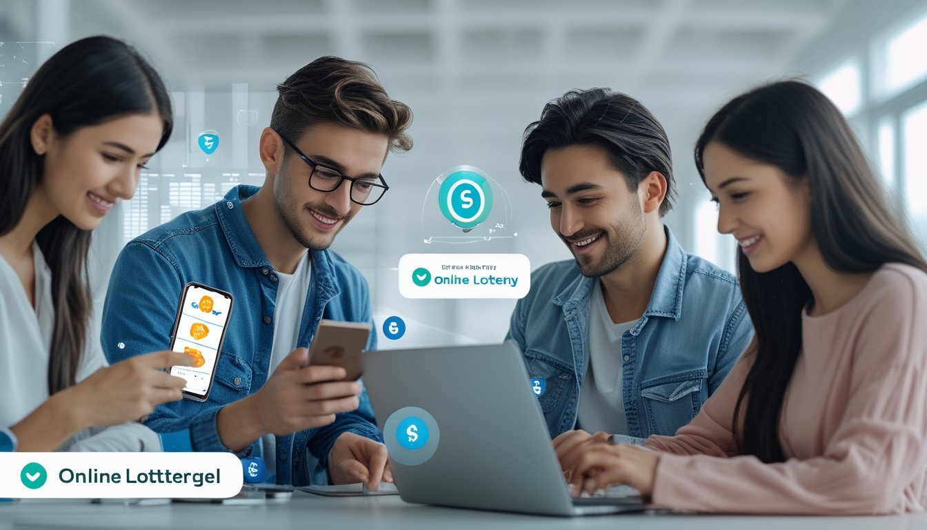 Beberapa orang menggunakan perangkat digital untuk melakukan transaksi e-wallet yang aman dan cepat dalam lingkungan modern.
