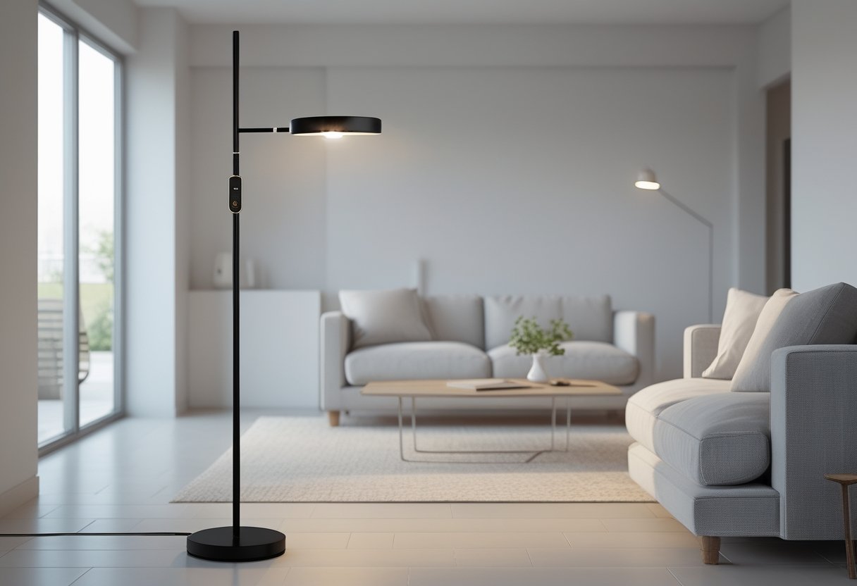 22 Stunning Minimalist Living Room Ideas To Maximize Space And Style 8 minimalist living room ideas slim black metal floor lamp dimmer sofa bright living room clean design