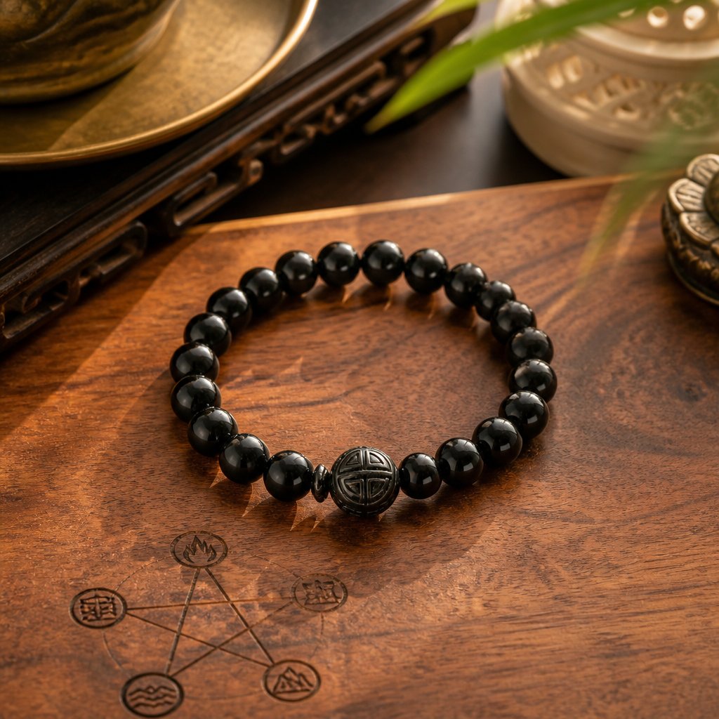 Tourmaline Bracelet Feng Shui Guide: Protection, Grounding, and Five Element Balance