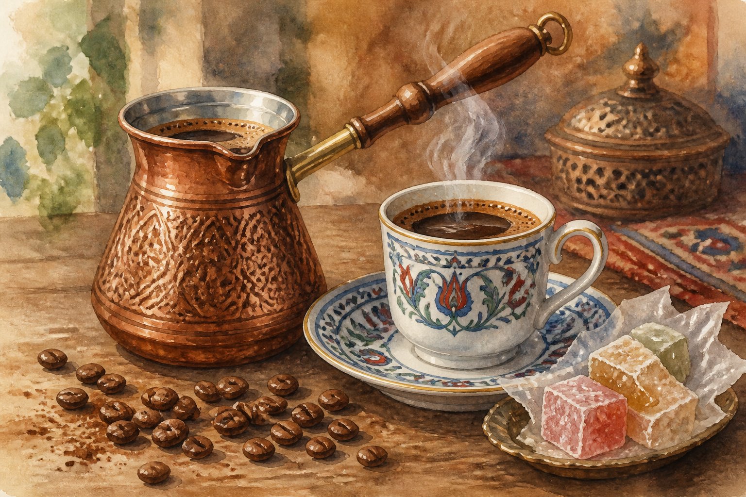 جرعة إسبريسو بطبقة كريما ذهبية