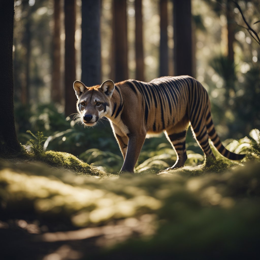 Island Conservation Potential Tasmanian Tiger Sightings Raise