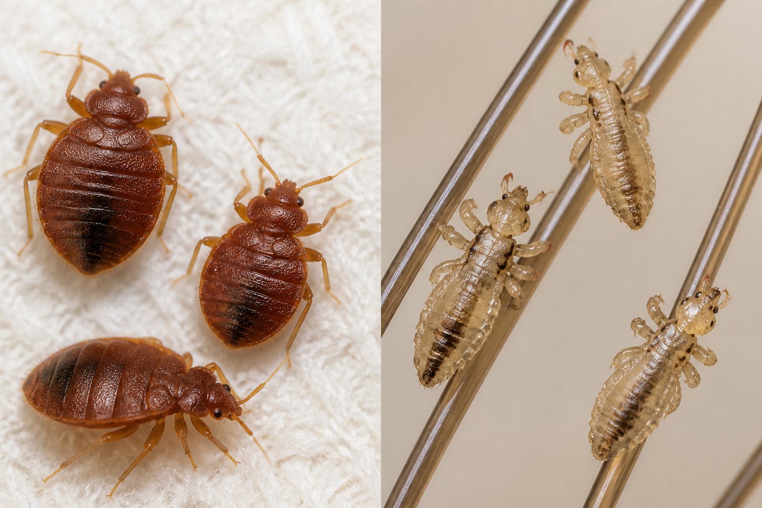 Bed Bugs Versus Lice: How To Tell The Difference Bed Bugs Versus Lice: How To Tell The Difference