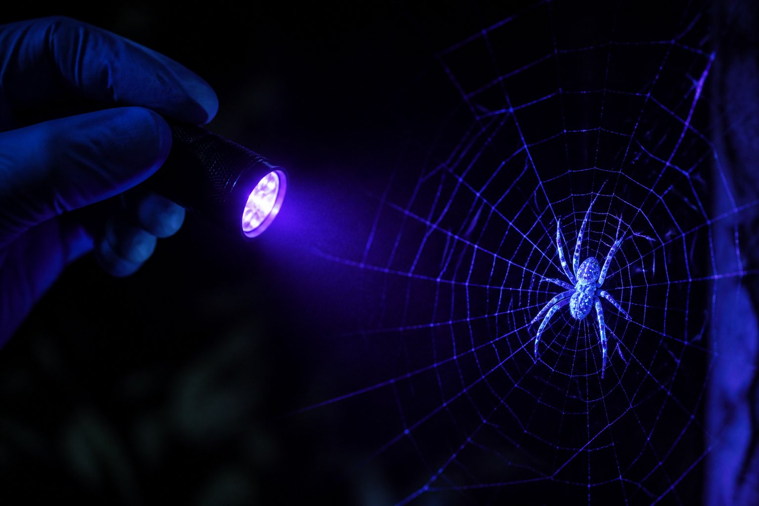 Can You See Spiders With UV Light? What It Reveals Can You See Spiders With UV Light? What It Reveals