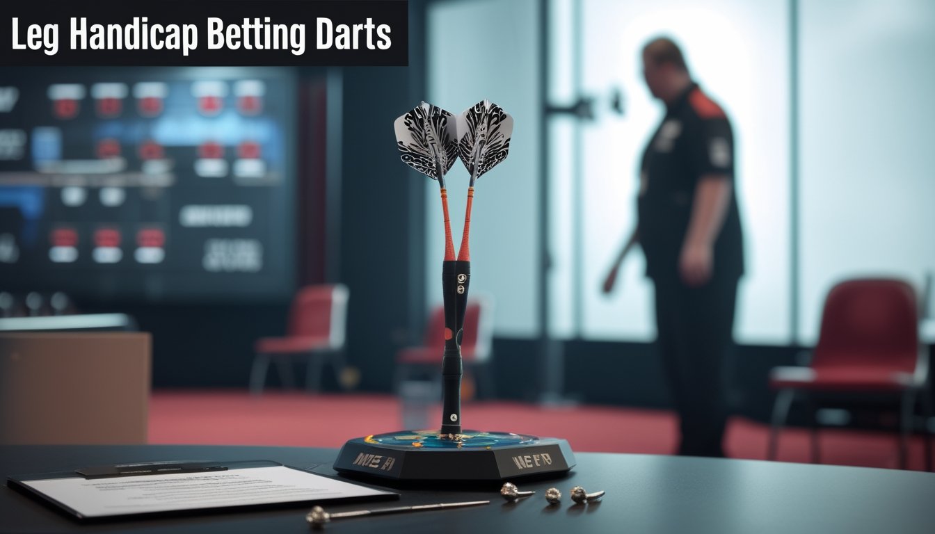 Pemain dart bersiap melempar ke papan dart di arena pertandingan.