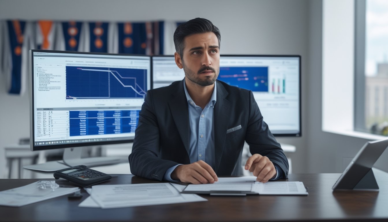Seorang analis olahraga membandingkan data statistik dengan antusiasme terhadap tim favoritnya.
