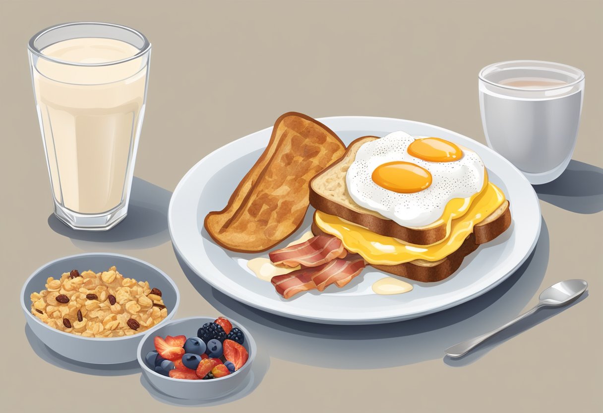 high protein breakfast