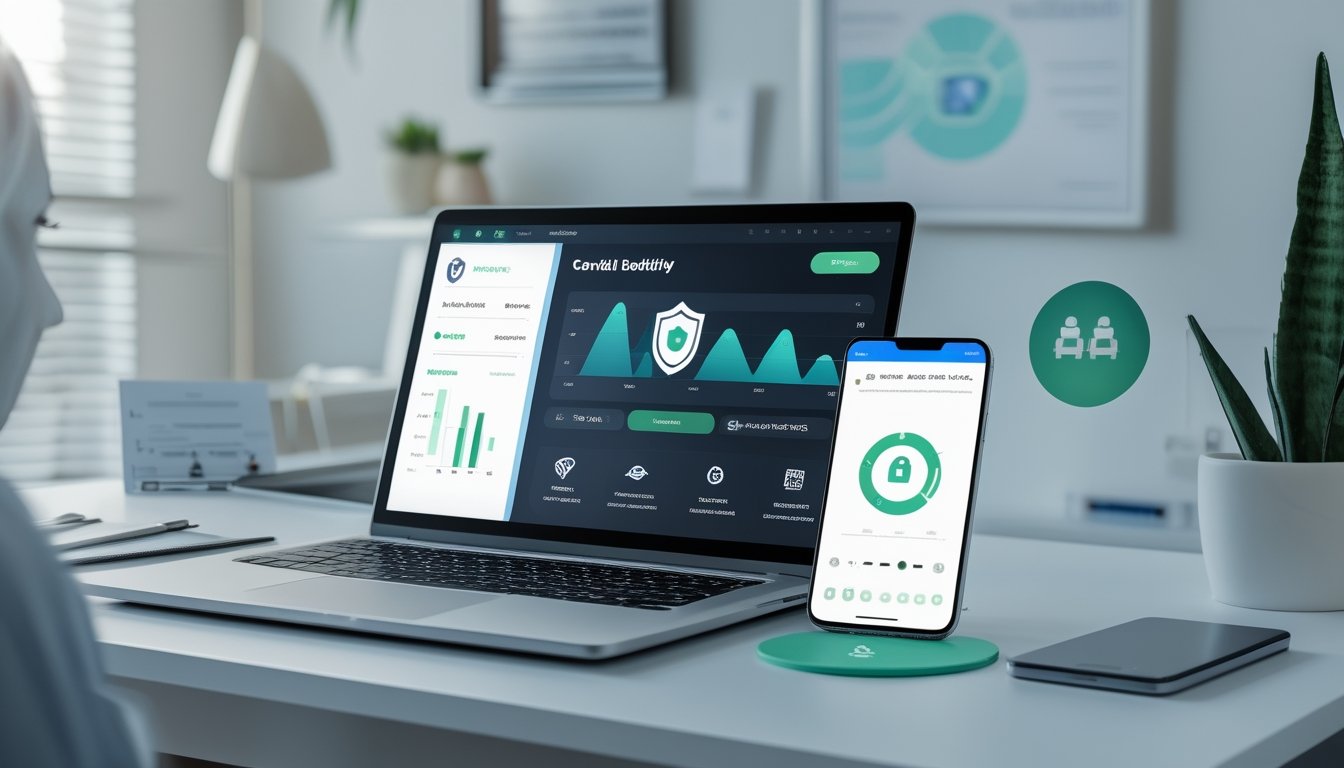 Seseorang menilai keamanan dan proses penarikan dana pada platform taruhan digital menggunakan laptop dan ponsel.