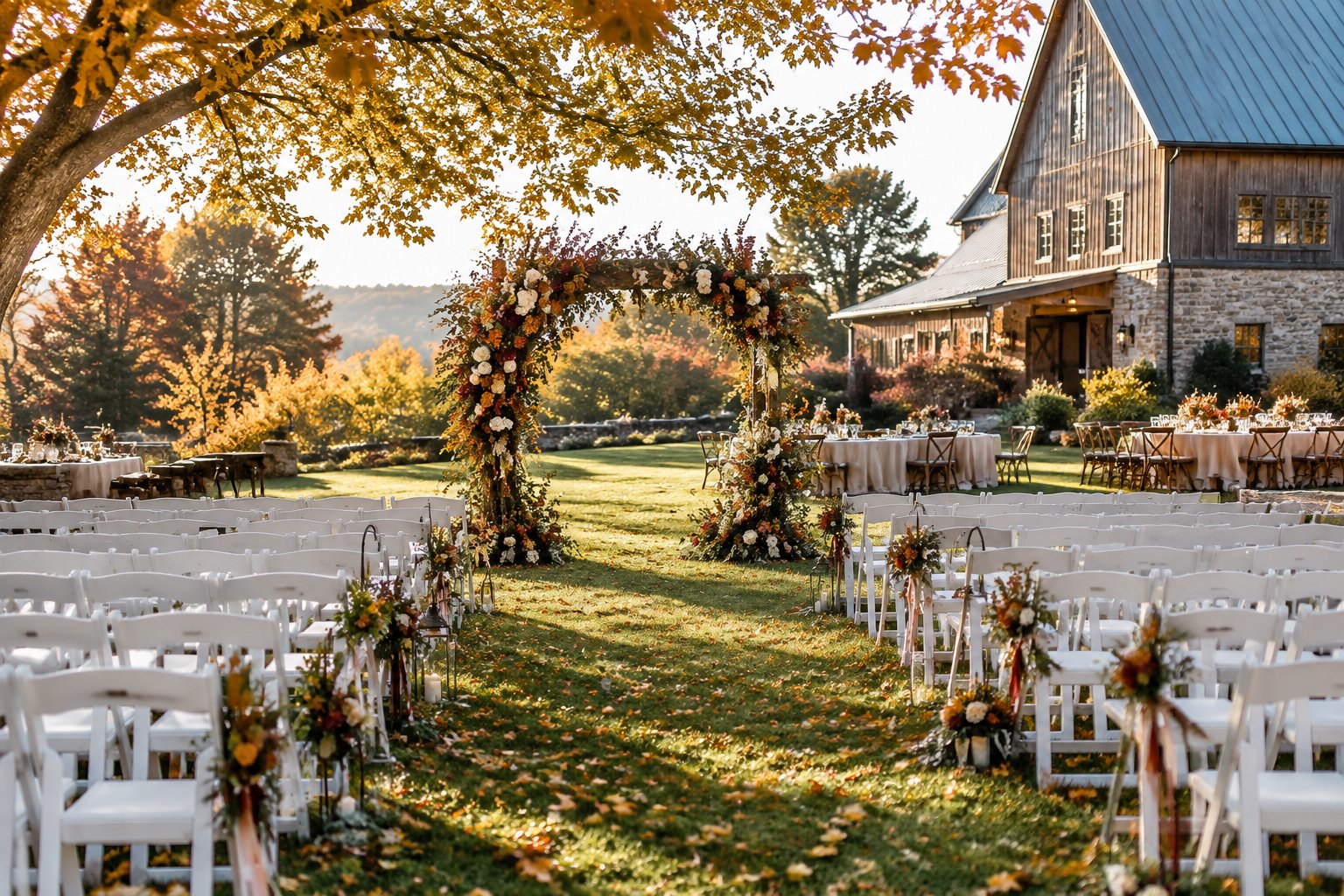 Fall Outdoor Wedding Venues: 18 Scenic U.S. Picks for 2026 Fall Outdoor Wedding Venues: 18 Scenic U.S. Picks for 2026