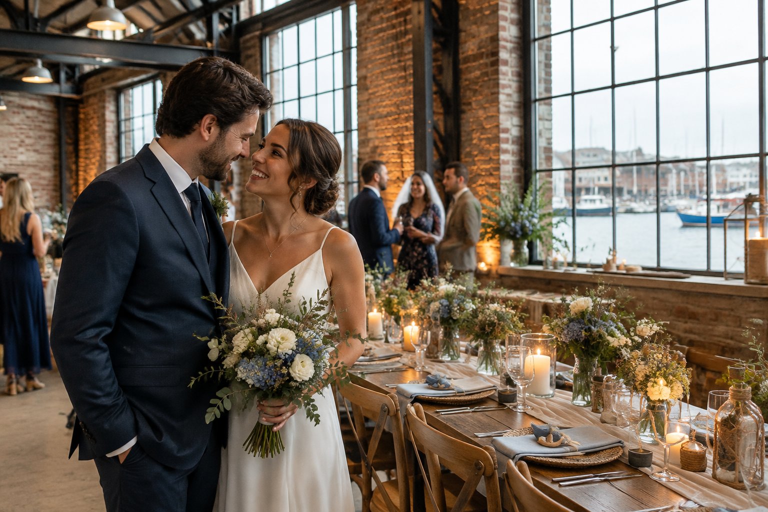 Industrial Wedding Venues Gloucester: Waterfront Spaces - OMG Hitched!