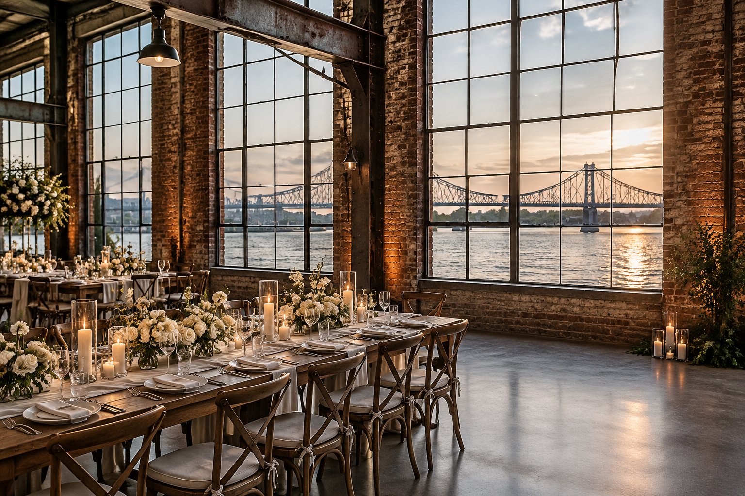 Inside Rivers Astetic Industrial Wedding Venues Riverside: Loft and Historic Spaces - OMG ...