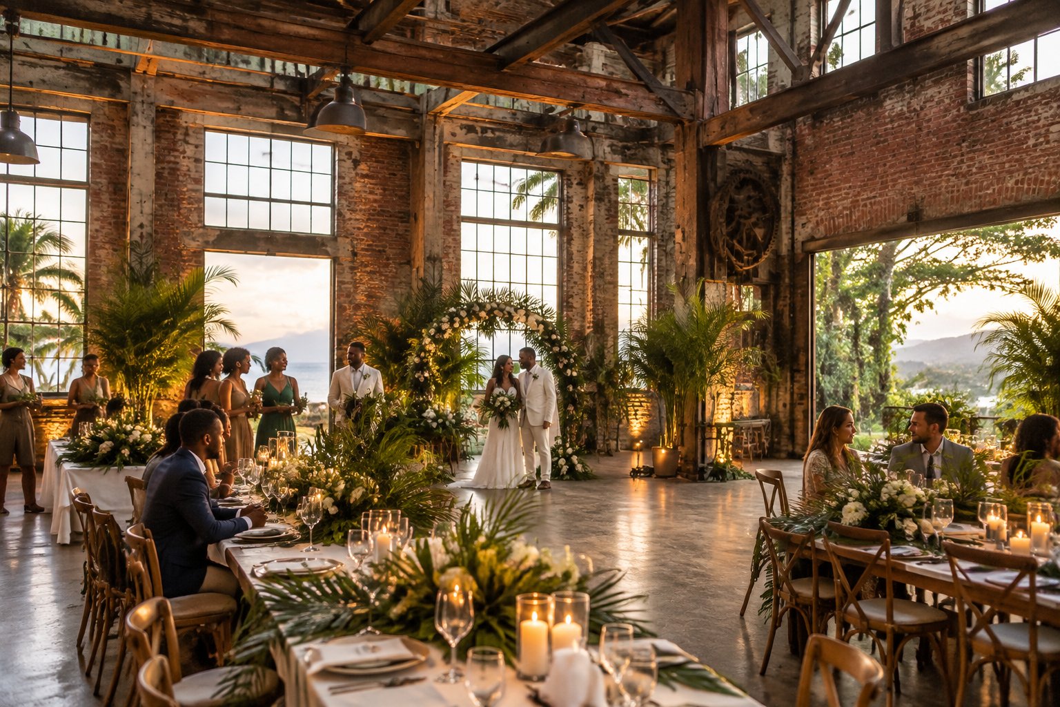 Industrial Wedding Venues Jamaica: Spaces and Alternatives - OMG Hitched!
