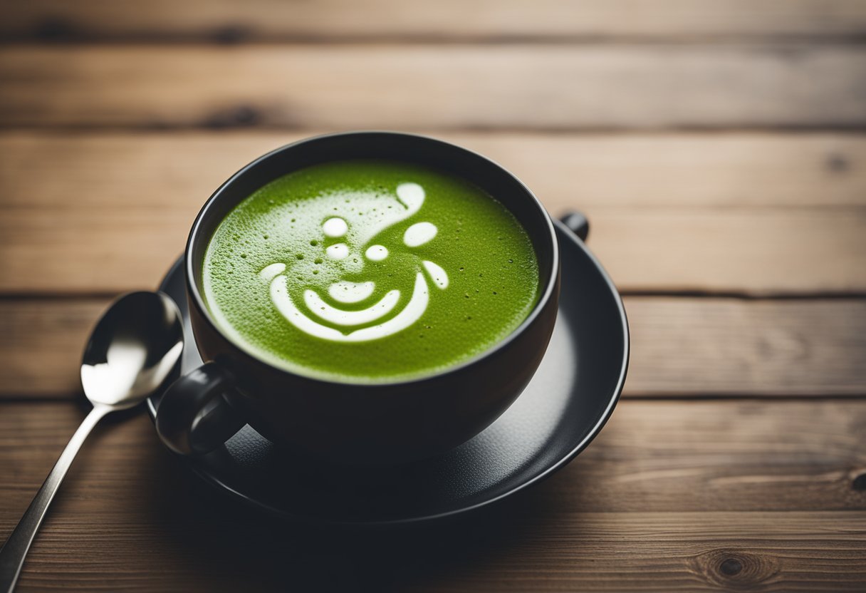 Many people enjoy drinking matcha in the form of a matcha latte