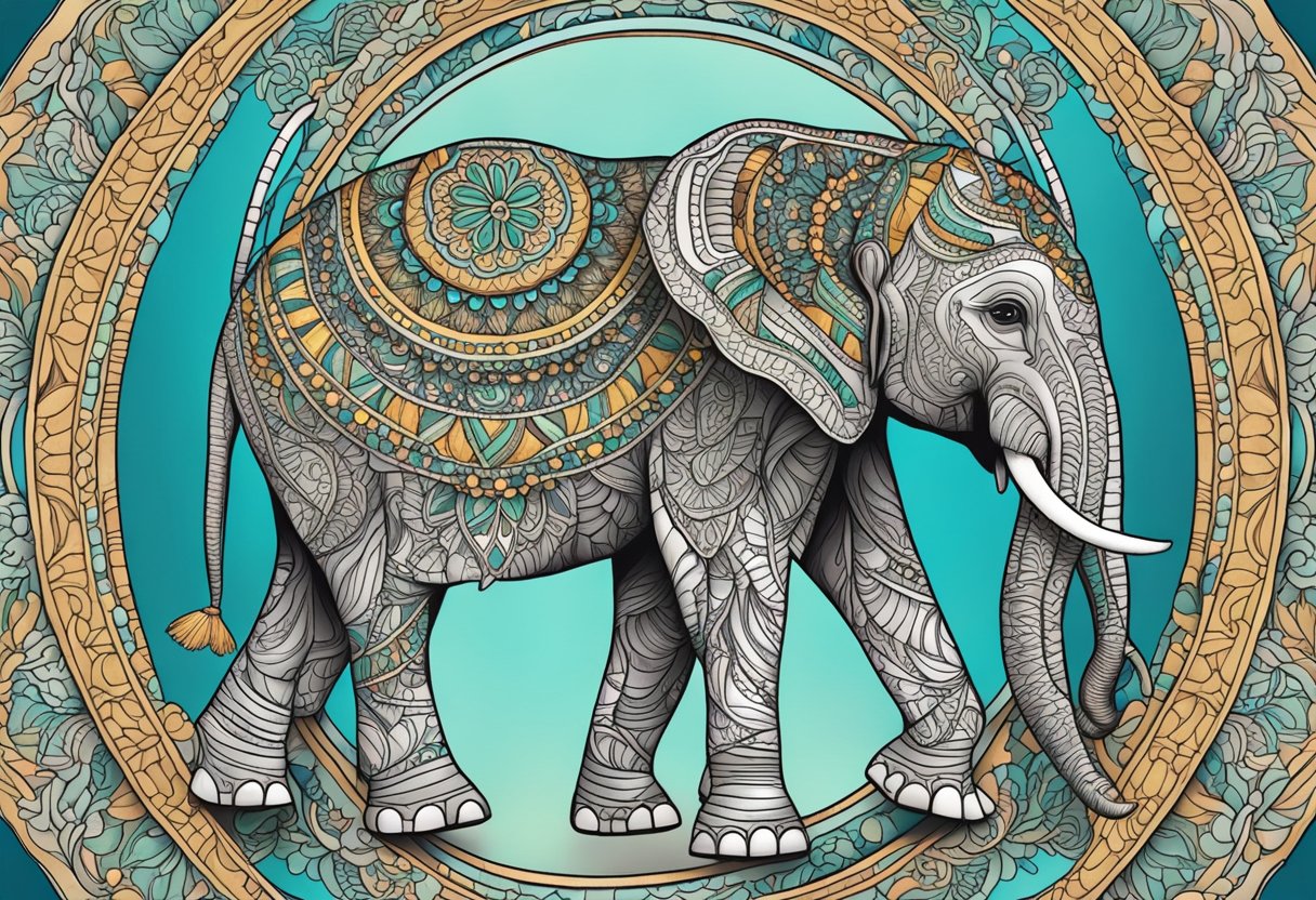 Elephant Gifts for Women 44 Beautiful Elephants Designs with Mandalas