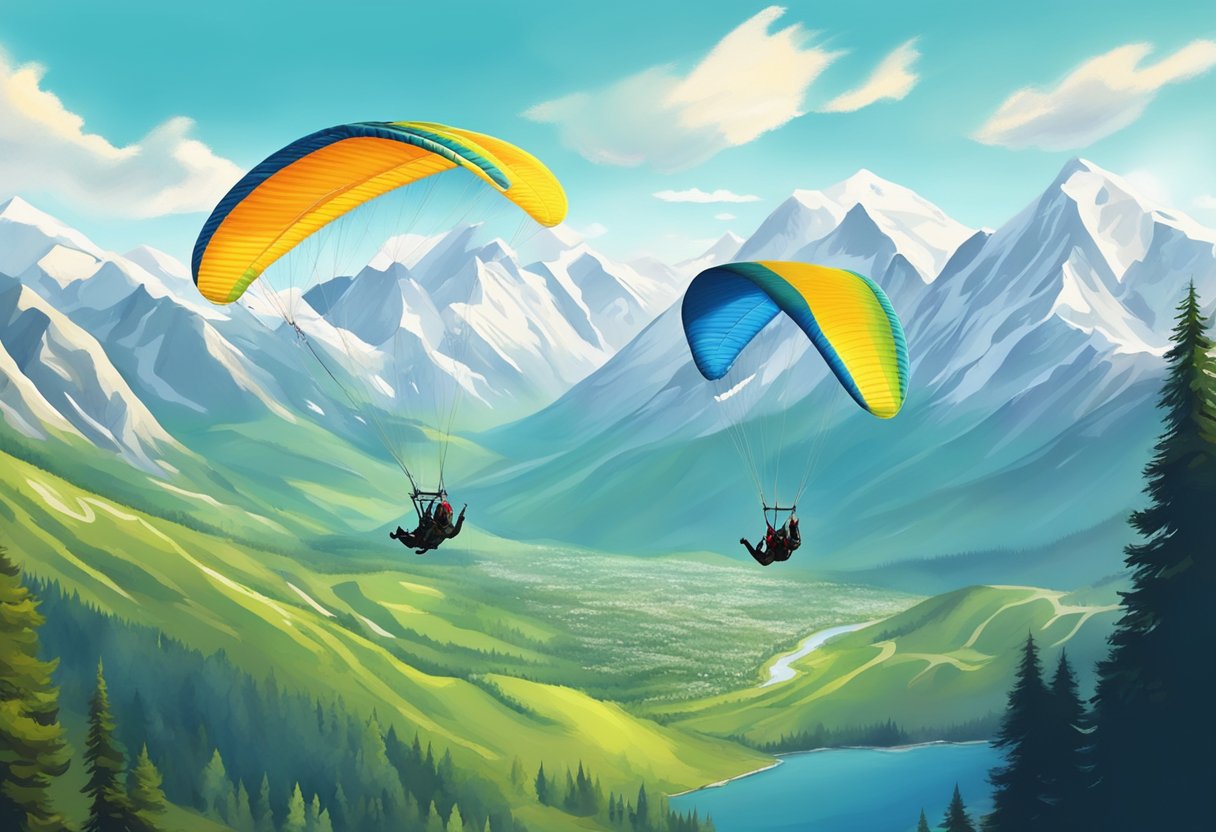 Best Summer Spots for Paragliding in the Alps