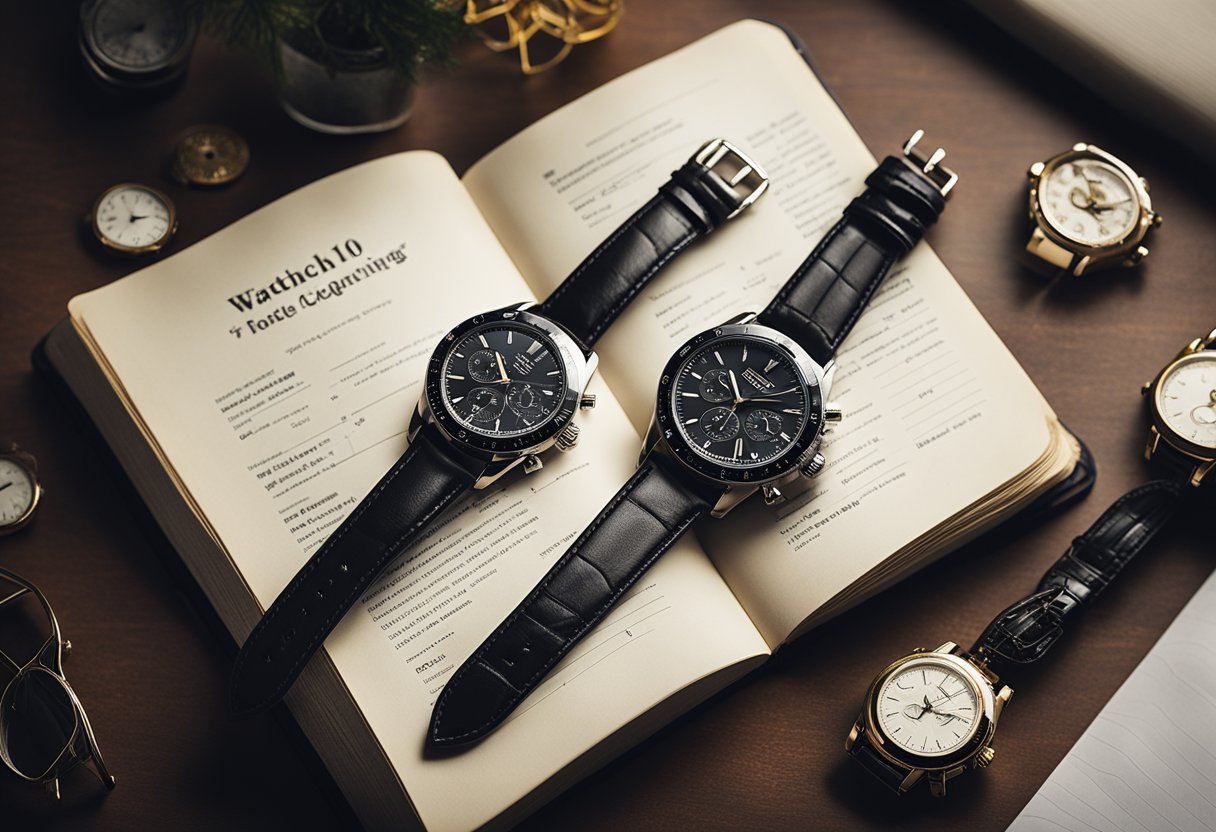 How to Start a Watch Collection: A Beginner's Guide in 2024
Watches on a Book