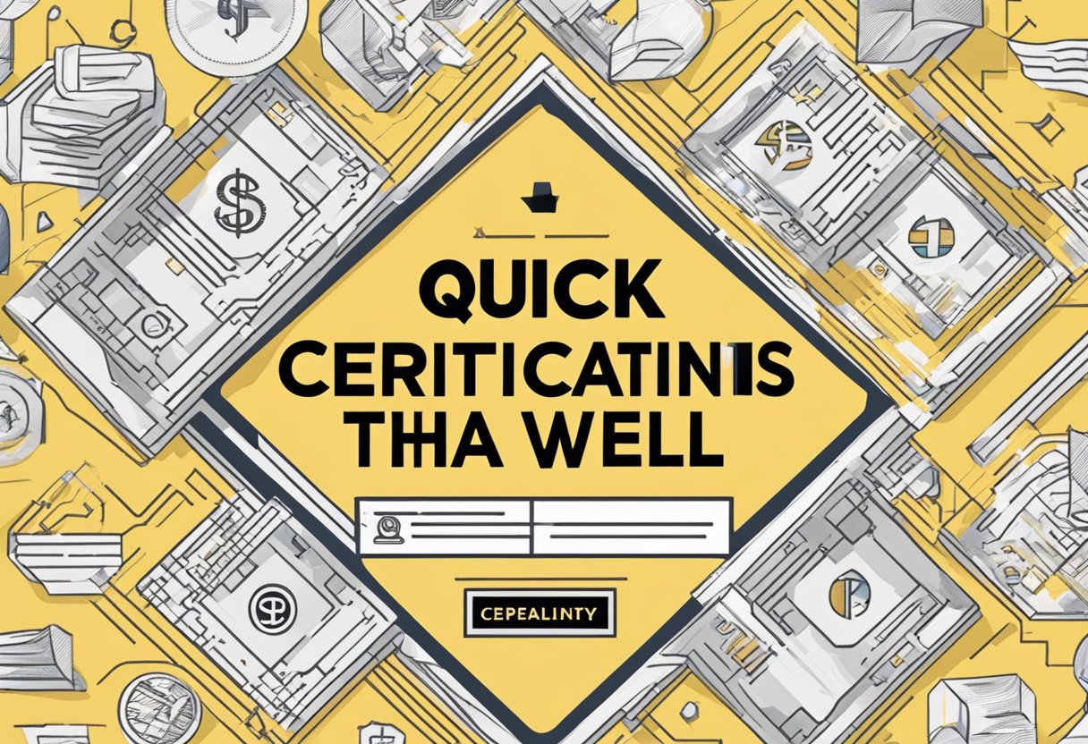Quick Certifications That Pay Well