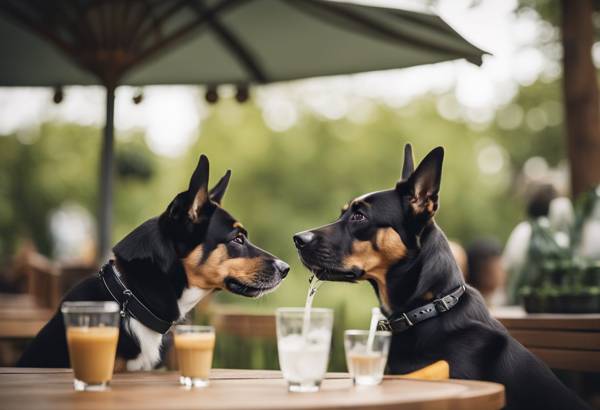 Dog friendly coffee near hot sale me