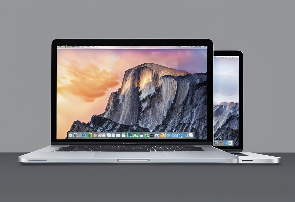 Was ist der Unterschied zwischen MacBook Pro und Air ? Illustration