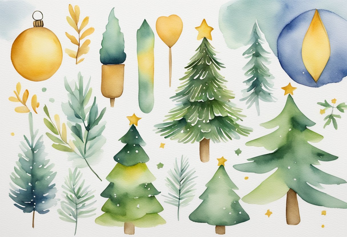 How to Draw a Christmas Tree - YouTube