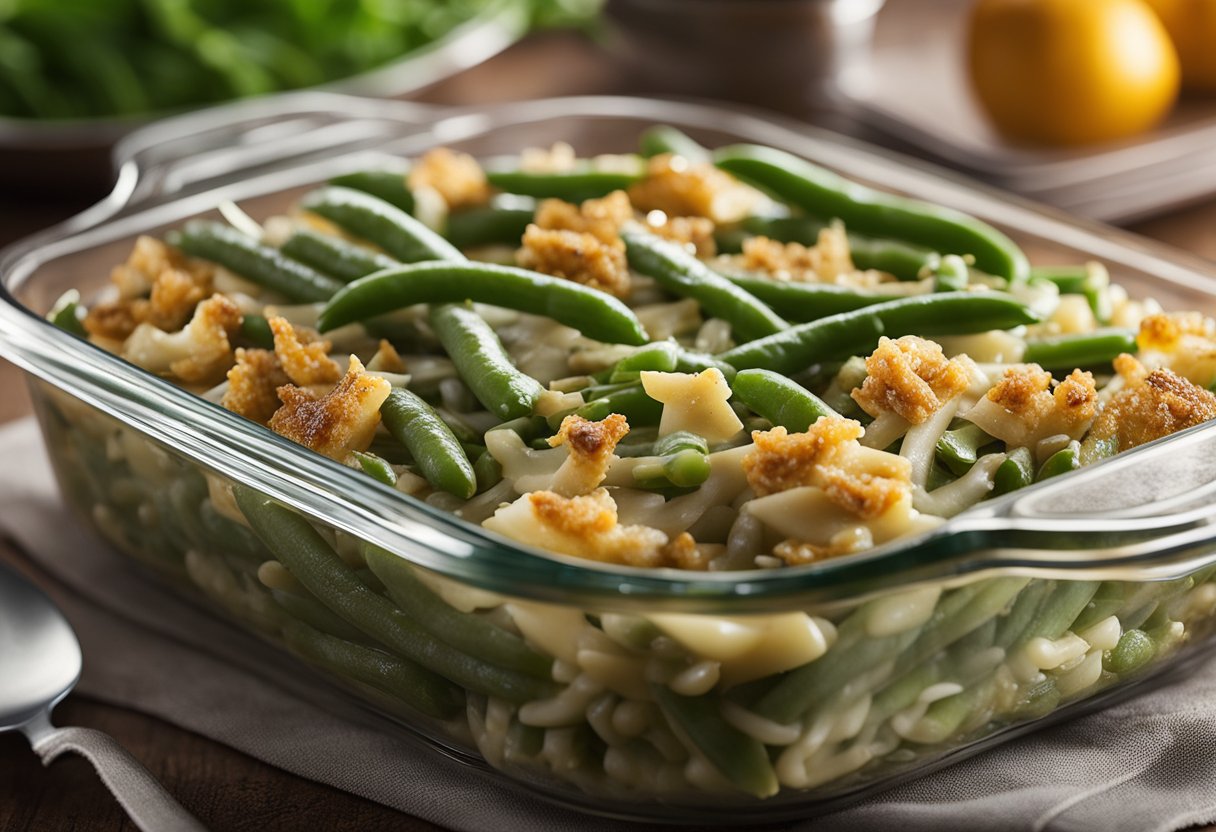 what to make with leftover green bean casserole