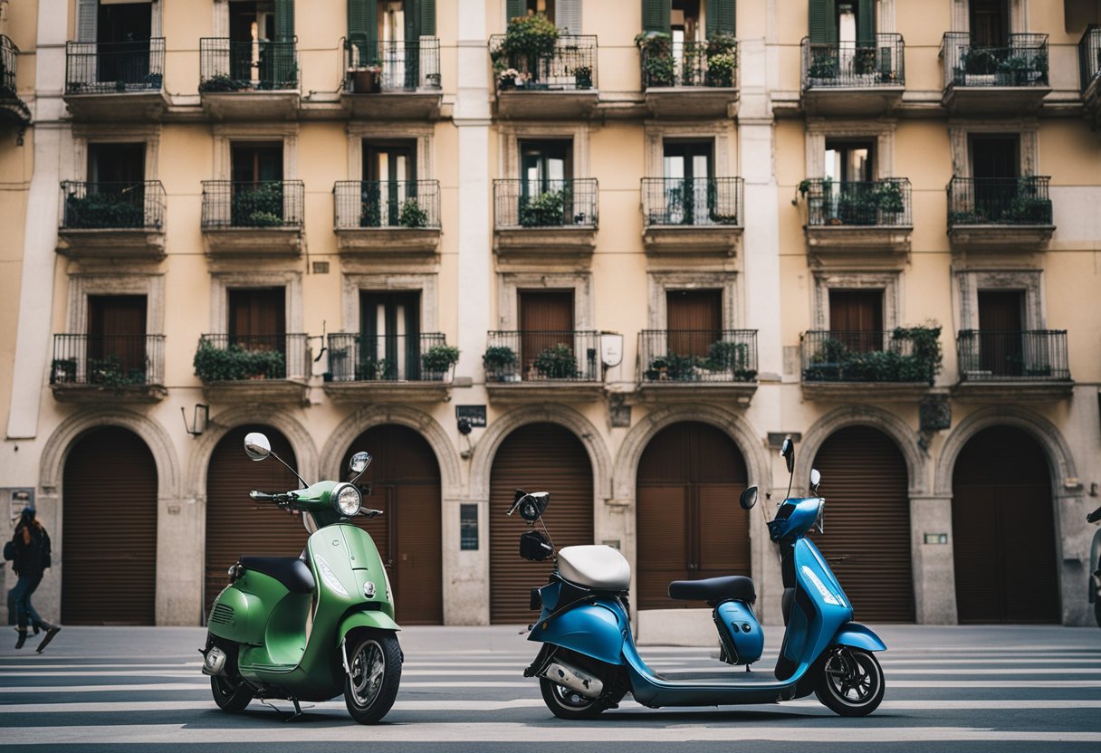 electric scooters is one the best option of scooter rental in barcelona