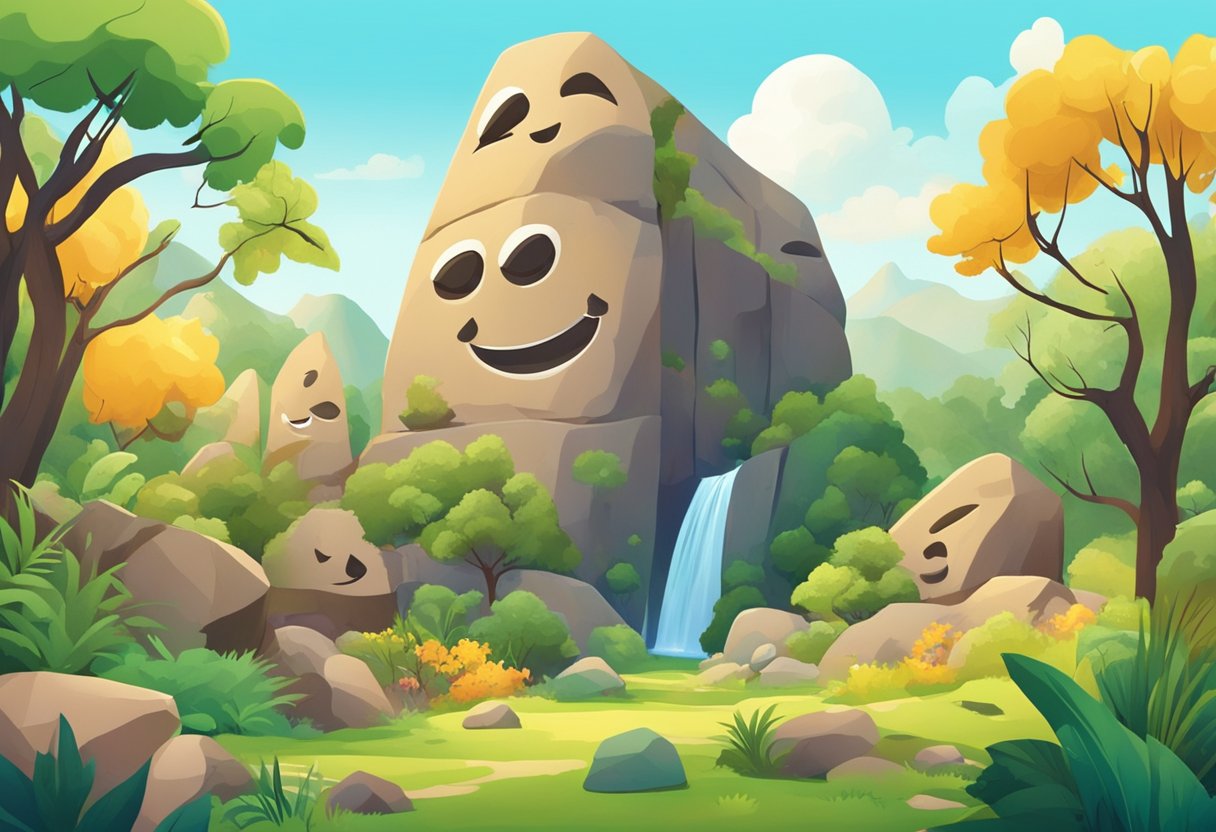 Emoji Rock Face Emoji Spy
